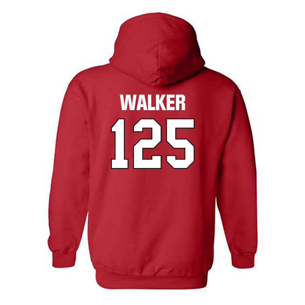MSUM - NCAA Wrestling : Landon Walker - Classic Shersey Hooded Sweatshirt-1