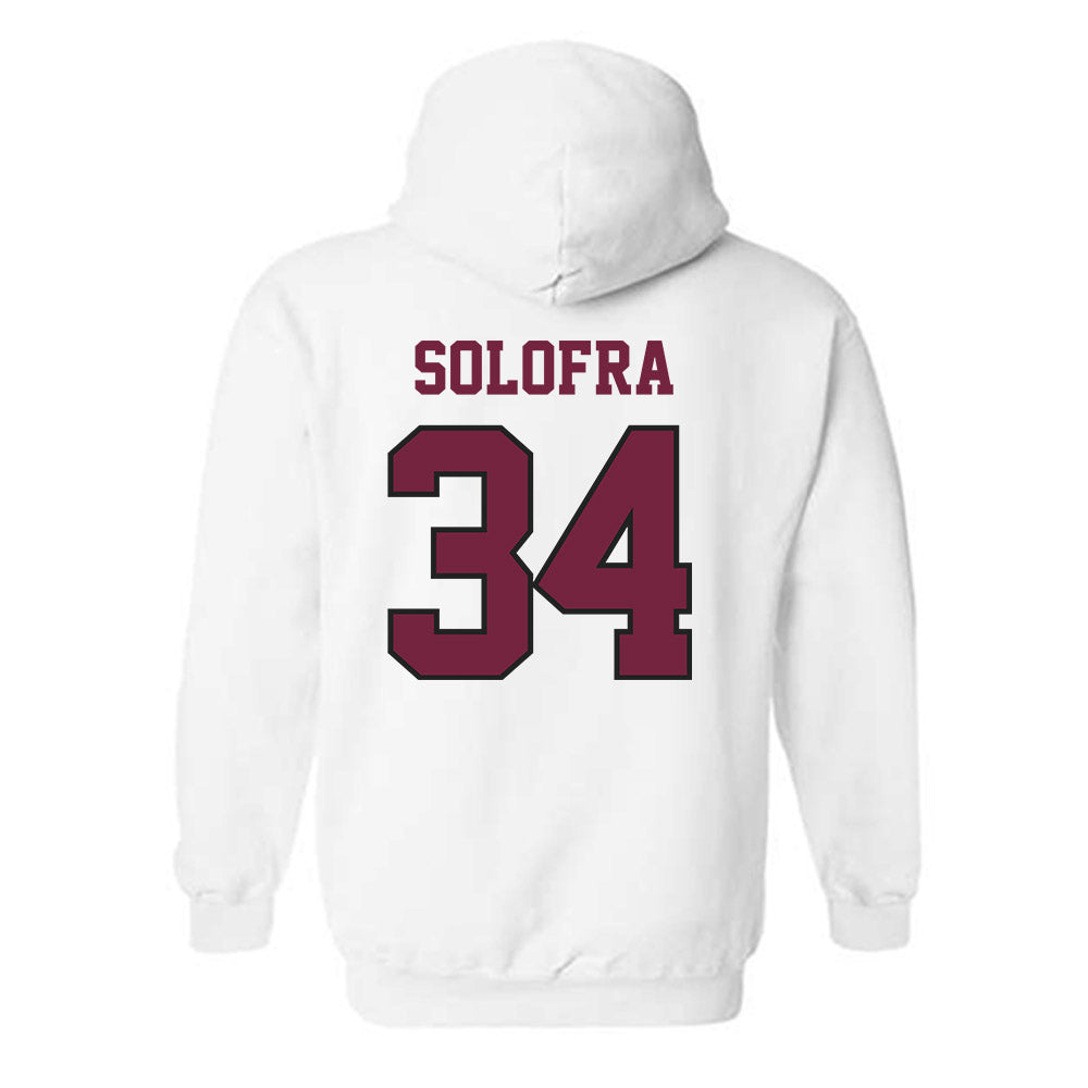 UWLAX - NCAA Football : Quinn Solofra - Hooded Sweatshirt-1