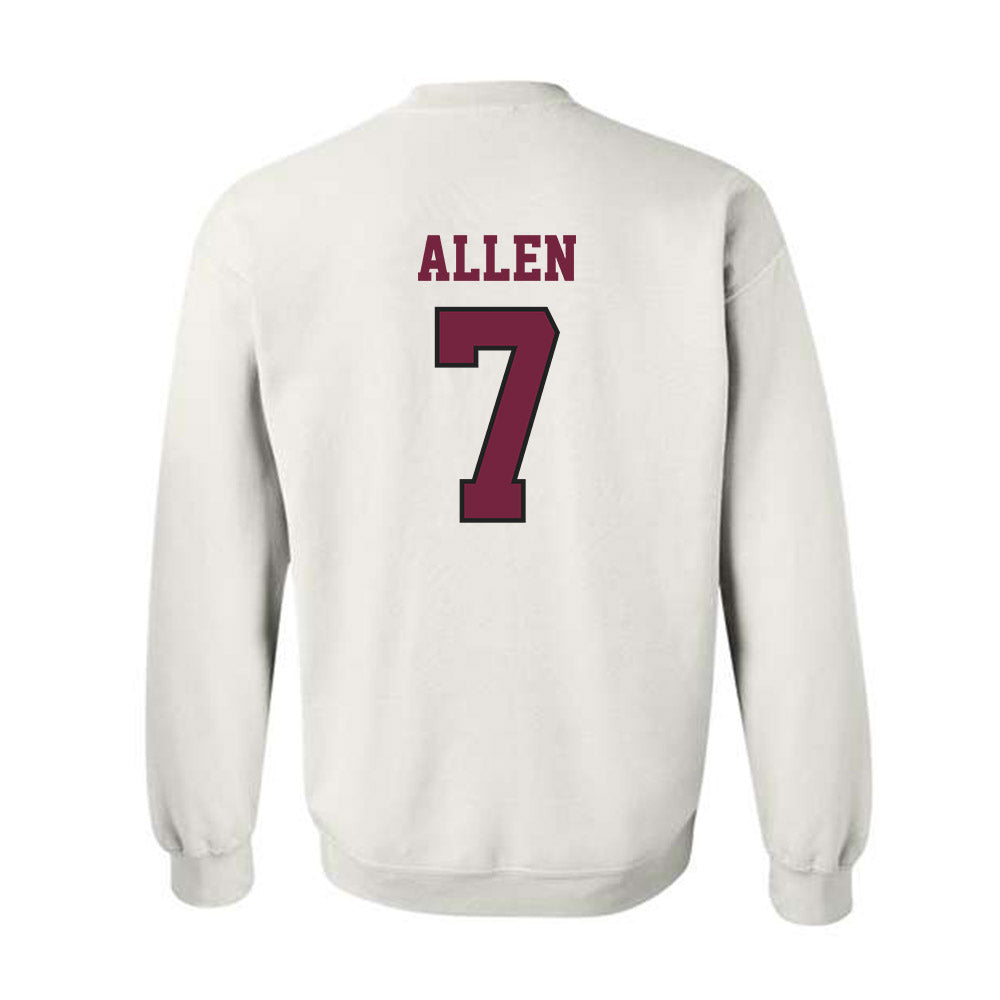 UWLAX - NCAA Men's Basketball : Justin Allen - Crewneck Sweatshirt-1
