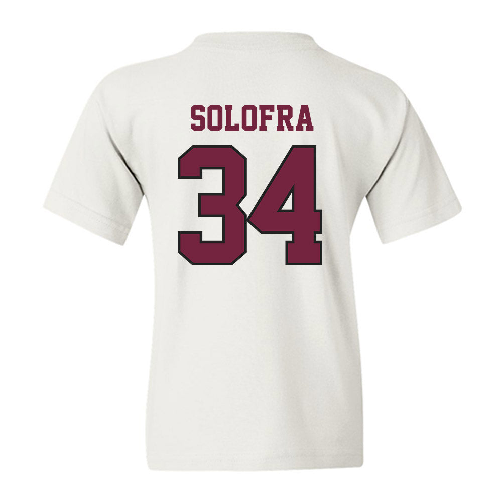 UWLAX - NCAA Football : Quinn Solofra - Youth T-Shirt-1