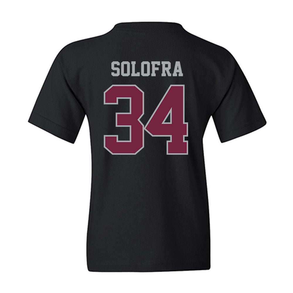 UWLAX - NCAA Football : Quinn Solofra - Youth T-Shirt-1
