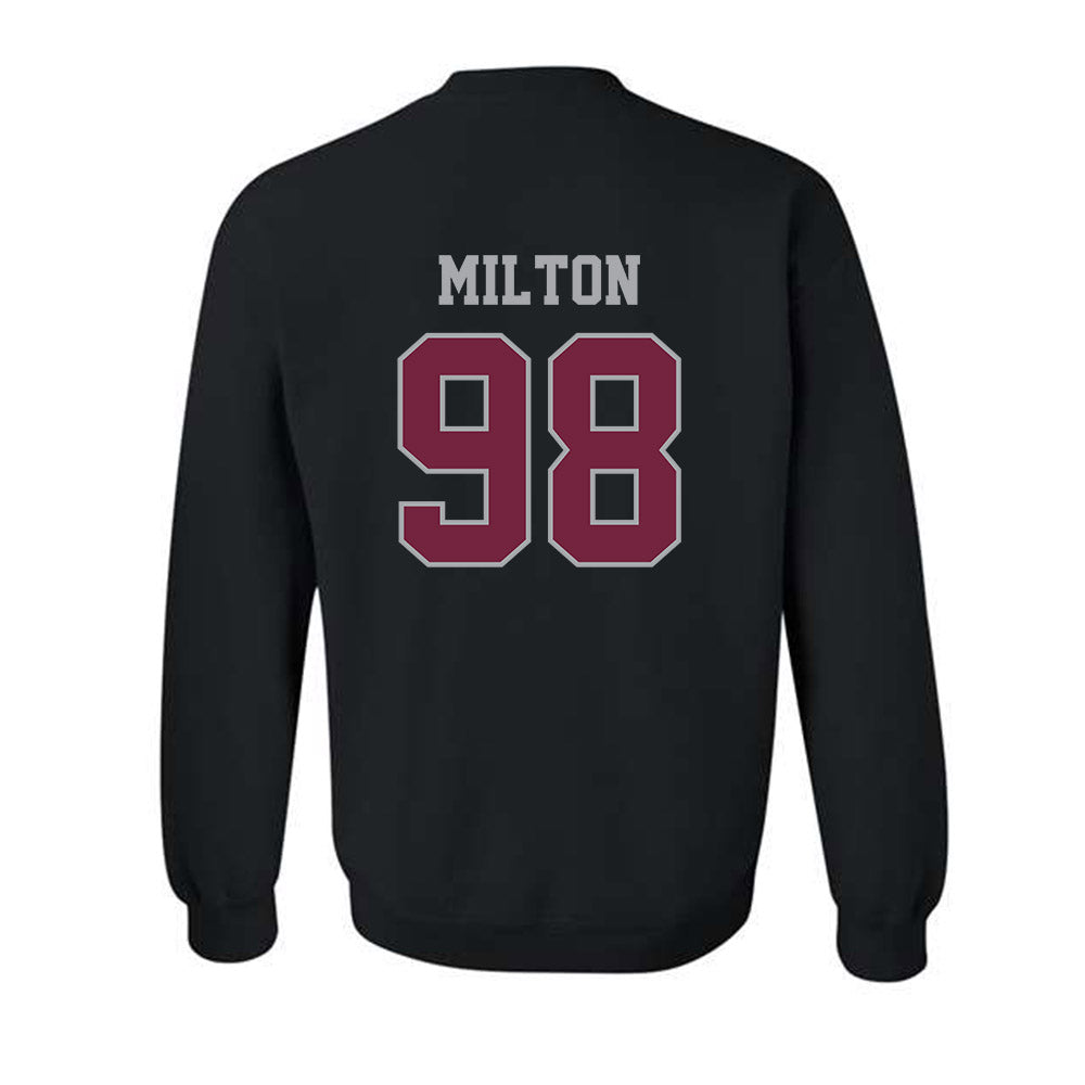 UWLAX - NCAA Football : Tate Milton - Crewneck Sweatshirt-1