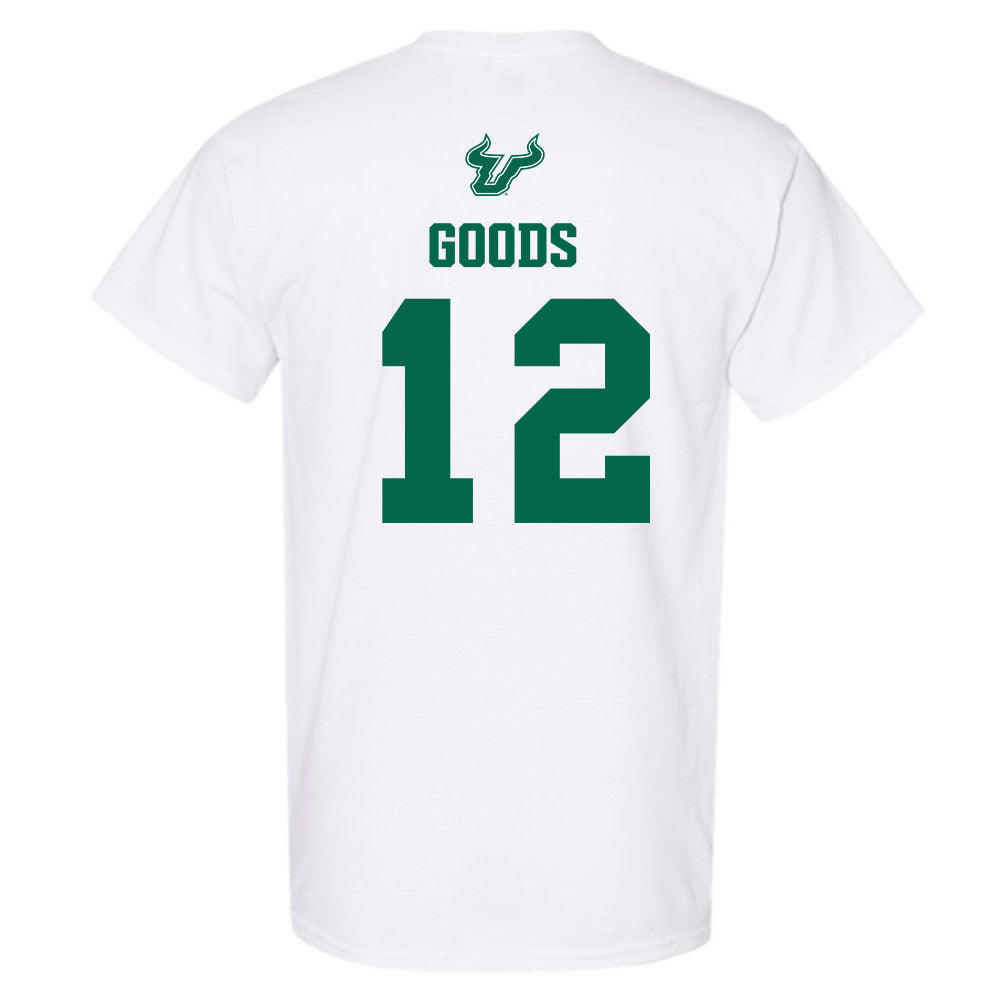USF - NCAA Men's Basketball : Richard Goods - EDGE Classic Shersey T-Shirt-1