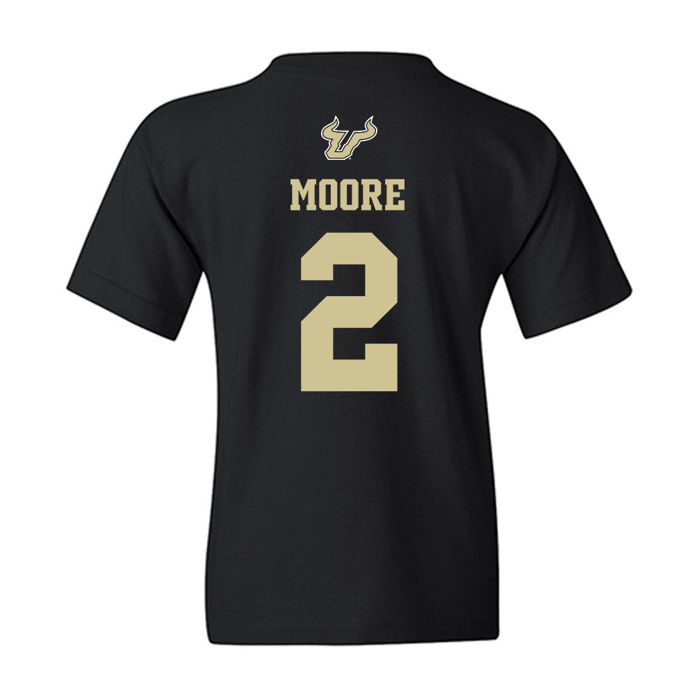 USF - NCAA Men's Basketball : Darren Moore - EDGE Classic Shersey Youth T-Shirt-1