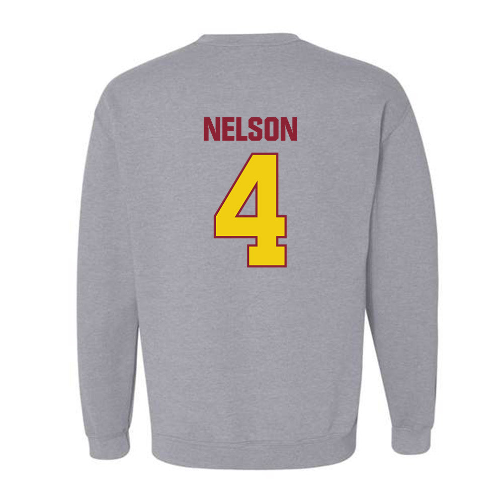 Calvin - NCAA Baseball : Logan Nelson - Classic Shersey Crewneck Sweatshirt-1