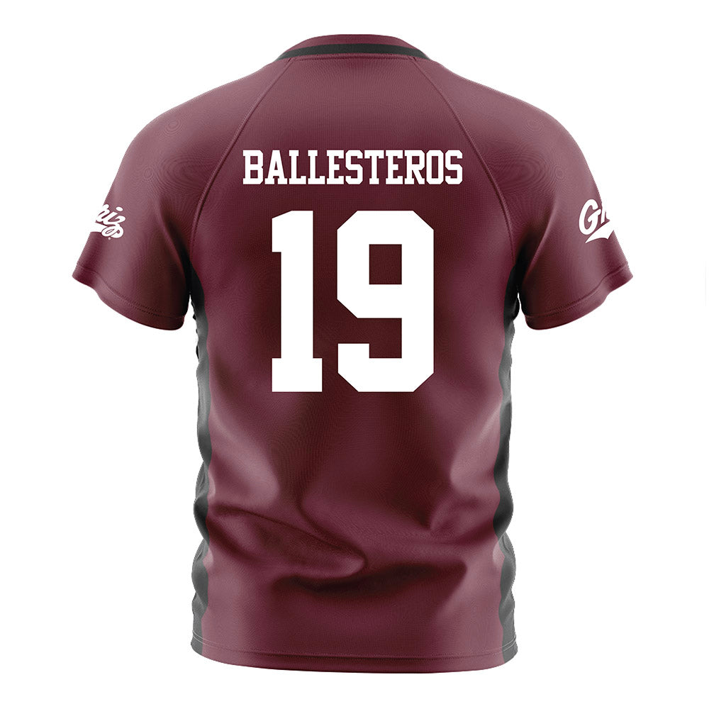 Montana - NCAA Women's Soccer : Sofia Ballesteros - Maroon Soccer Jersey-1