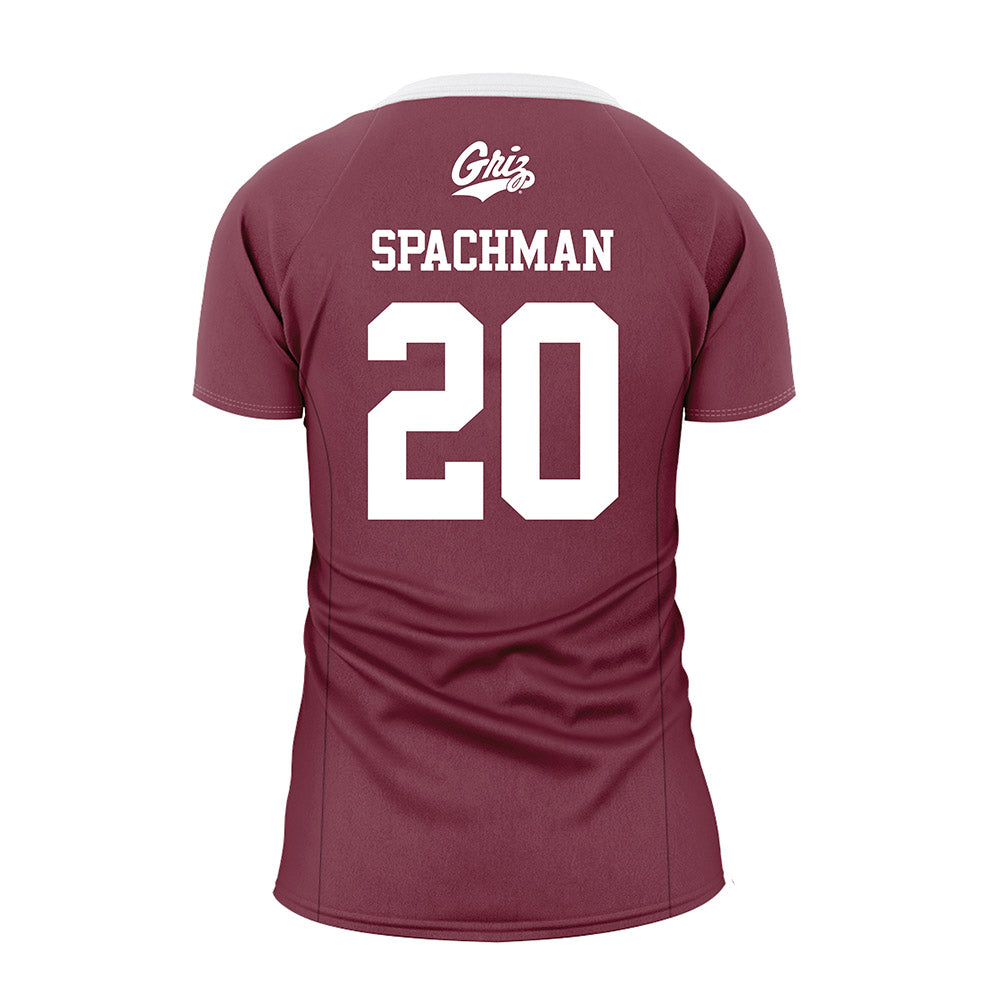 Montana - NCAA Women's Volleyball : Carley Spachman - Maroon Volleyball Jersey-1