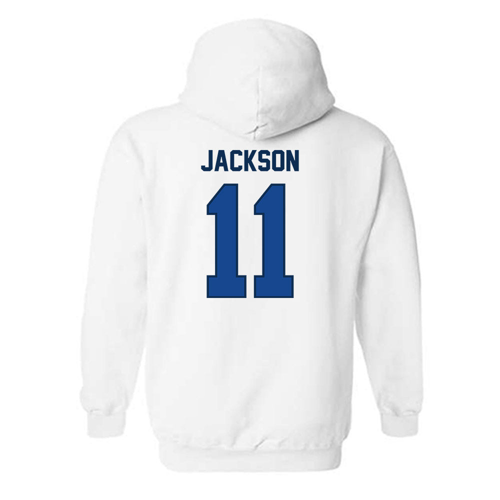 UA Fort Smith - NCAA Women's Basketball : Haleigh Jackson - Classic Shersey Hooded Sweatshirt-1