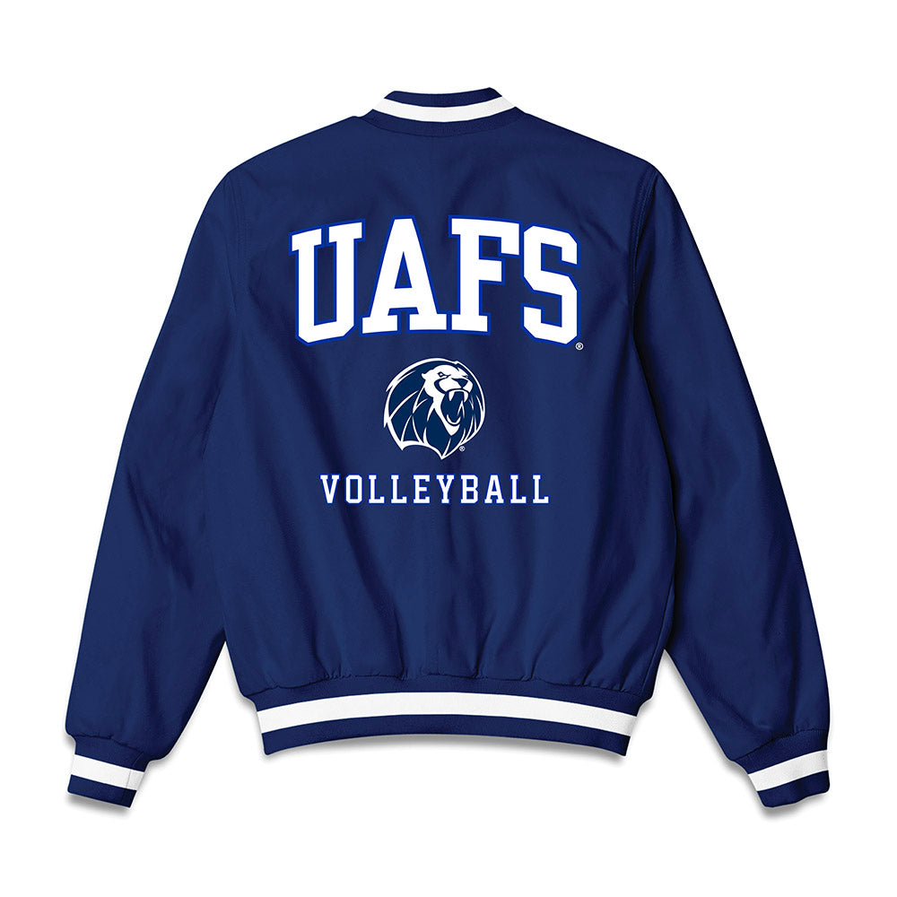UA Fort Smith - NCAA Women's Volleyball : Crystal Smith - Bomber Jacket-1