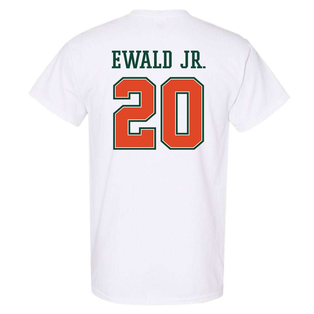 Miami - NCAA Football : Chris Ewald Jr. - T-Shirt-1