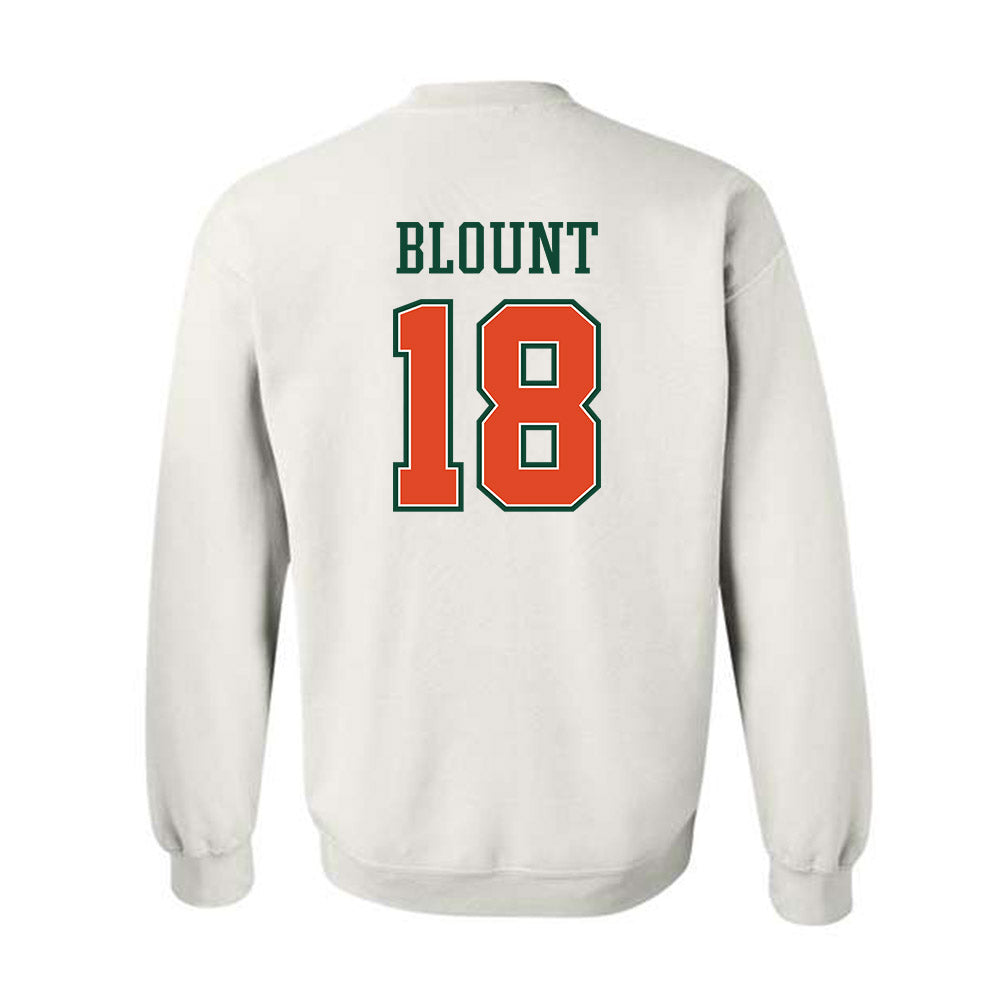 Miami - NCAA Football : Armondo Blount - Crewneck Sweatshirt-1