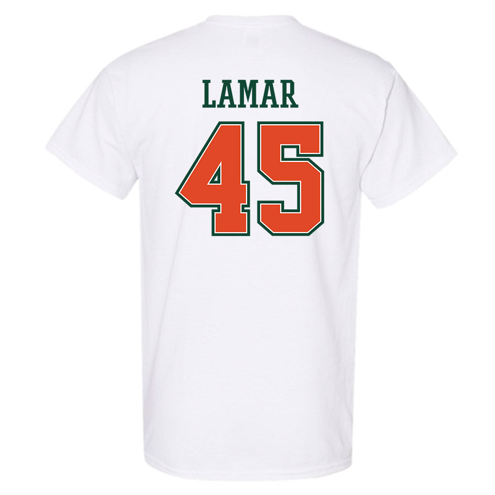 Miami - NCAA Football : Braylon Lamar - T-Shirt-1