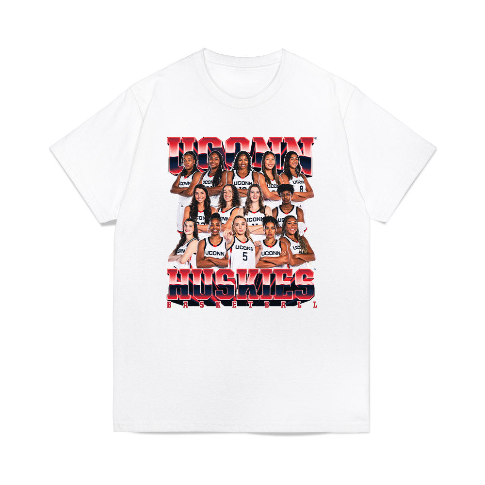 UConn - NCAA Women's Basketball : - Team Collage Premium T-Shirt-0