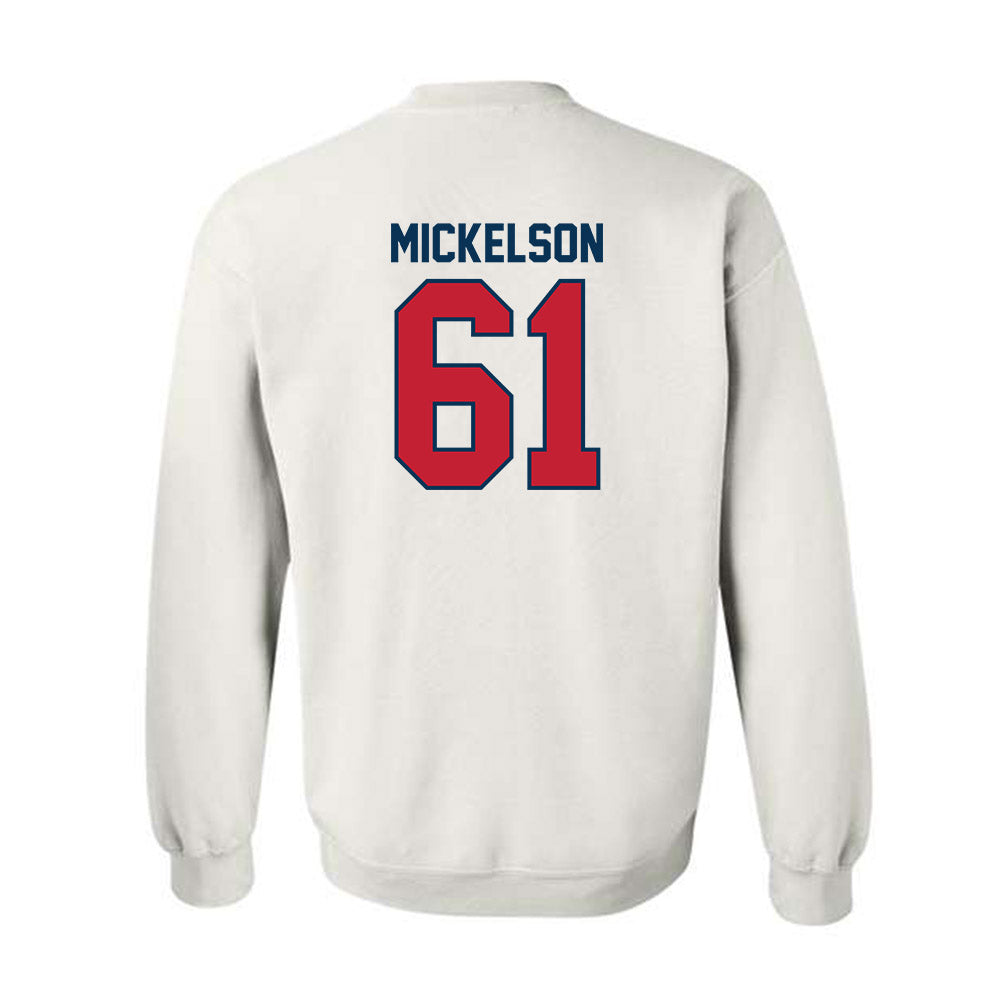 Utah Tech - NCAA Football : Connor Mickelson - Classic Shersey Crewneck Sweatshirt-1