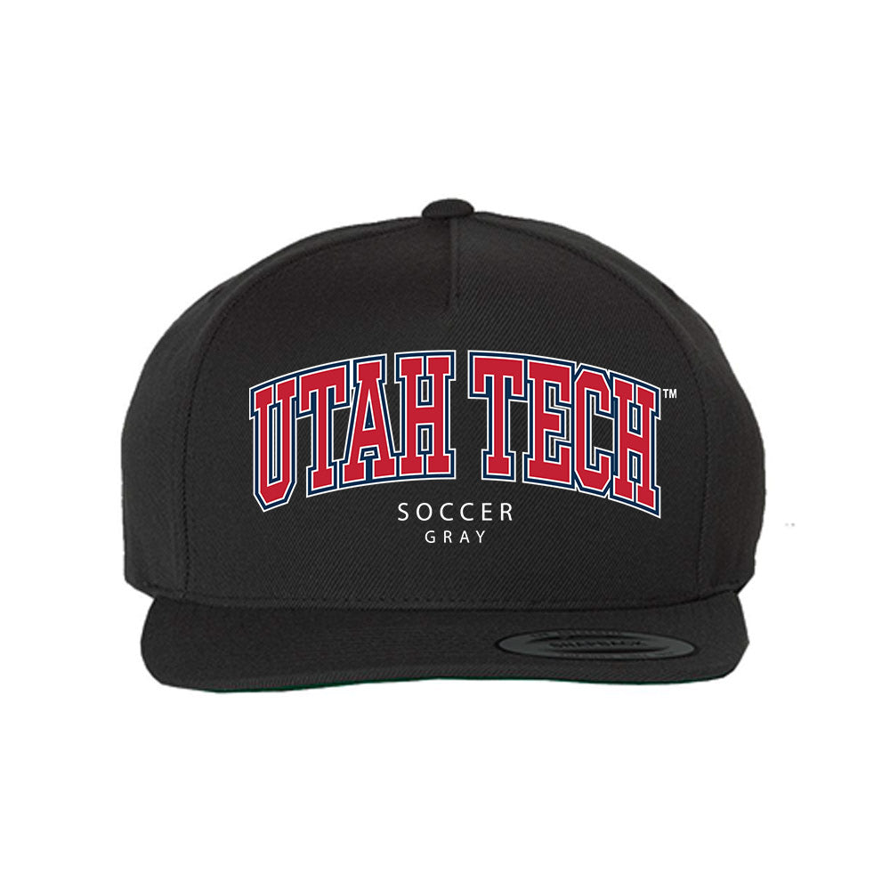 Utah Tech - NCAA Men's Soccer : Caellum Gray - Snapback Hat-0