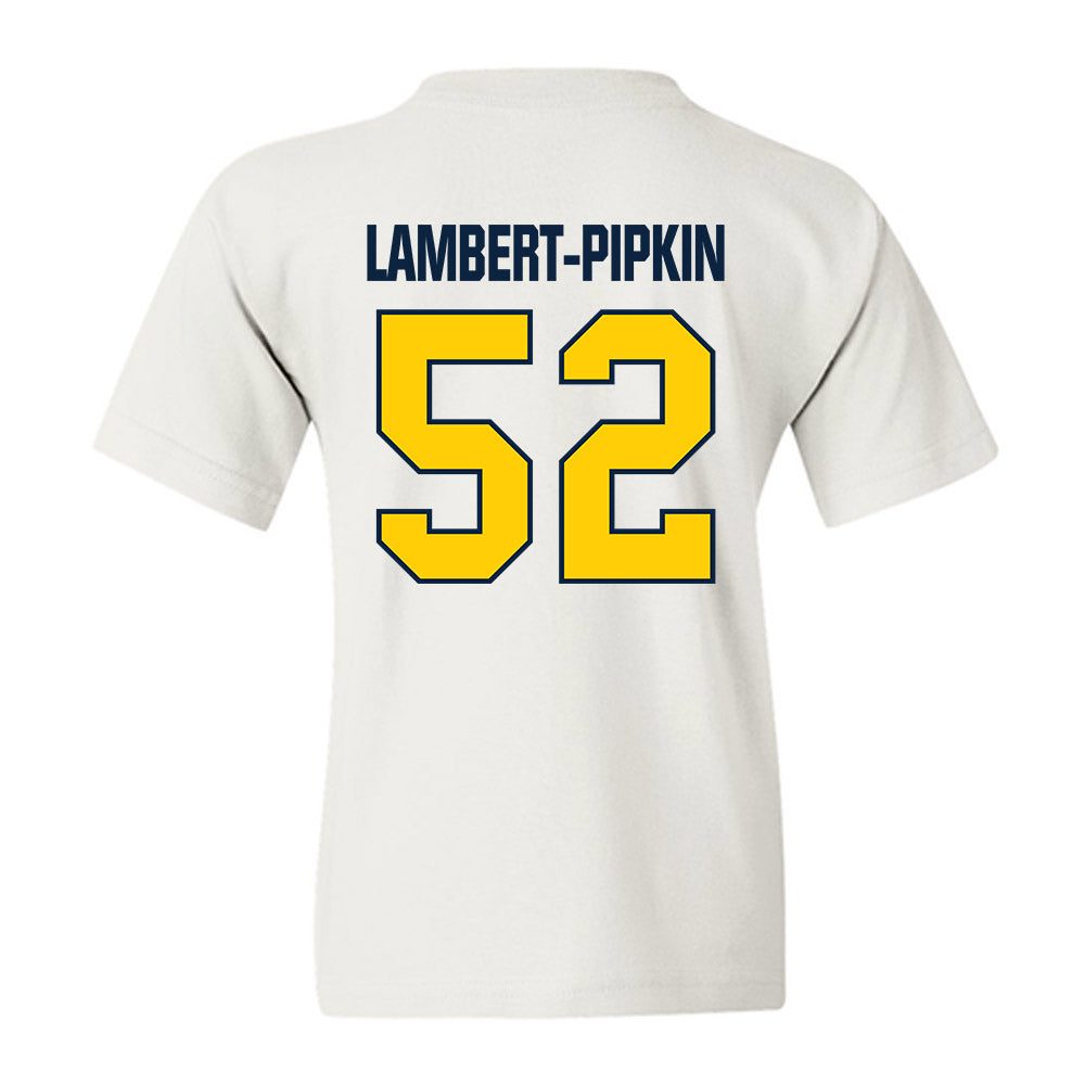 Toledo - NCAA Football : Lucas Lambert-Pipkin - Youth T-Shirt-1