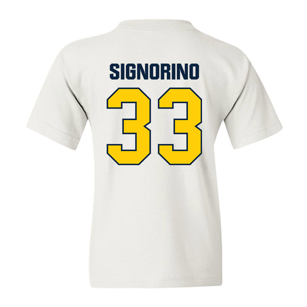 Toledo - NCAA Softball : Olivia Signorino - Youth T-Shirt-1