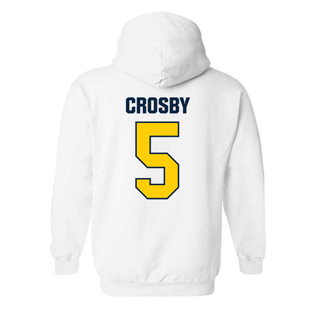 Toledo - NCAA Football : Terrell Crosby - Classic Shersey Hooded Sweatshirt-1