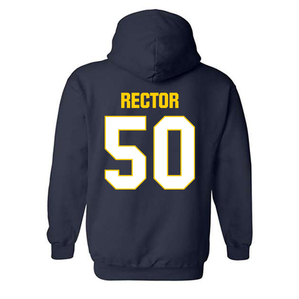 Toledo - NCAA Football : Luke Rector - Classic Shersey Hooded Sweatshirt-1