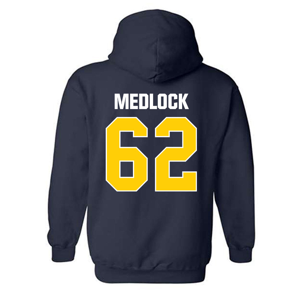 Toledo - NCAA Football : Christian Medlock - Hooded Sweatshirt-1
