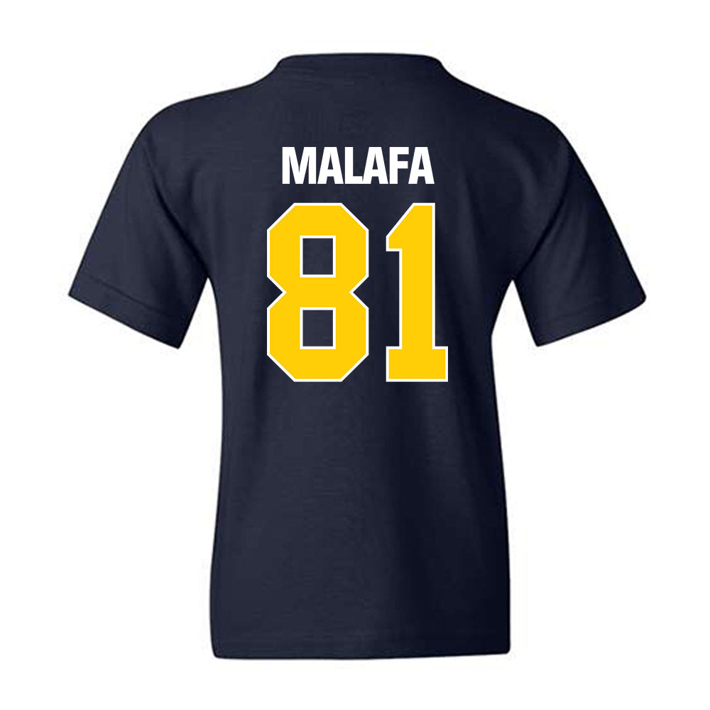 Toledo - NCAA Football : Ethan Malafa - Youth T-Shirt-1