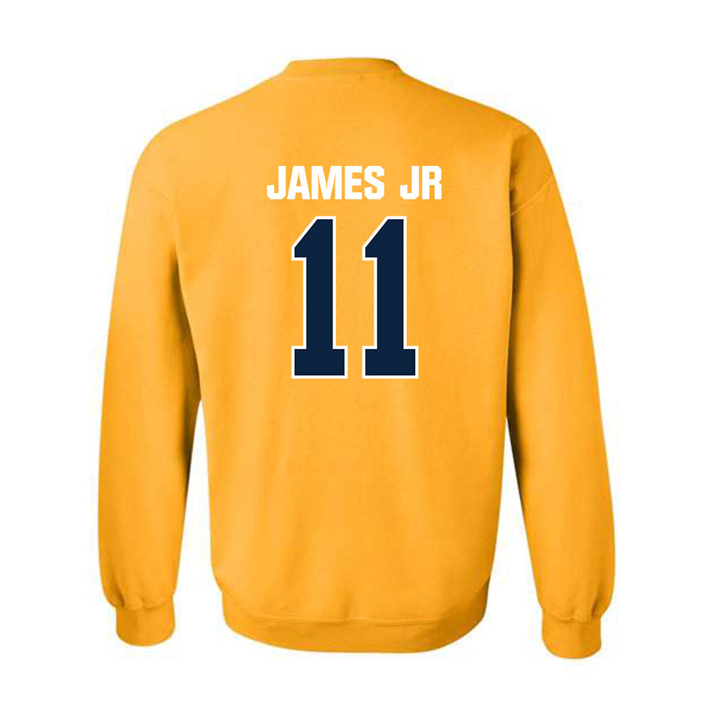 Toledo - NCAA Men's Basketball : Will James Jr - Crewneck Sweatshirt-1