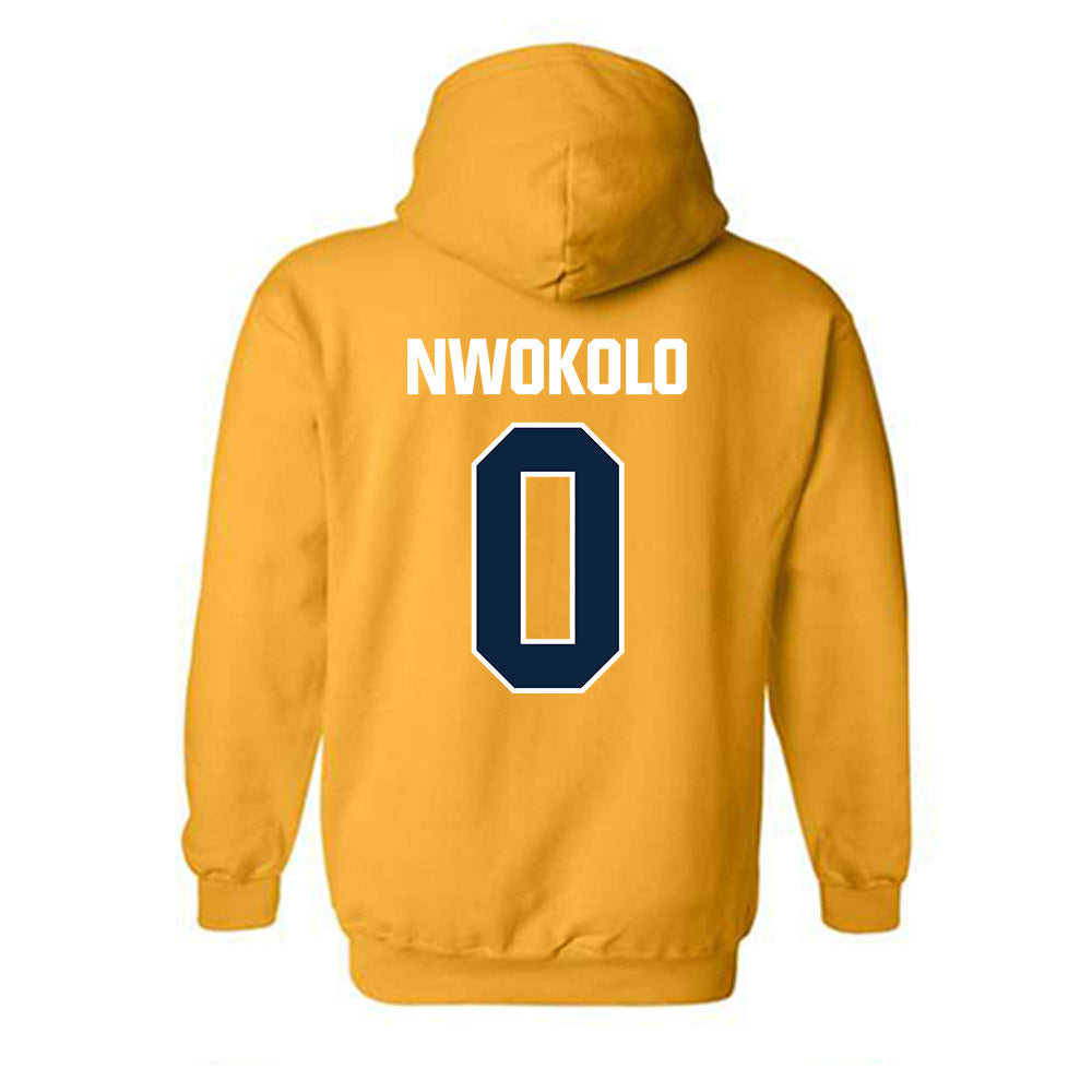 Toledo - NCAA Men's Basketball : Toby Nwokolo - Hooded Sweatshirt-1