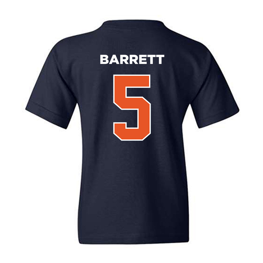 Utica - NCAA Men's Ice Hockey : Isaac Barrett - Classic Shersey Youth T-Shirt-1