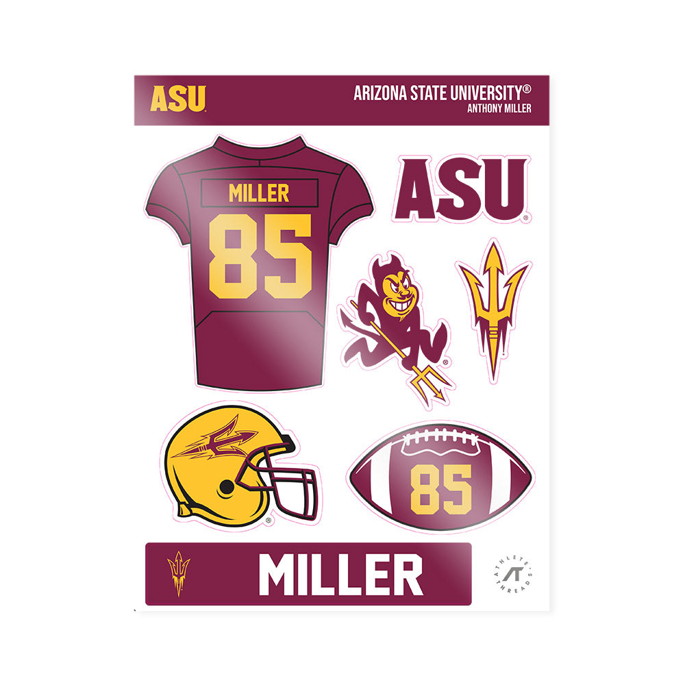 Arizona State - NCAA Football : Anthony Miller - Sticker Sheet-0
