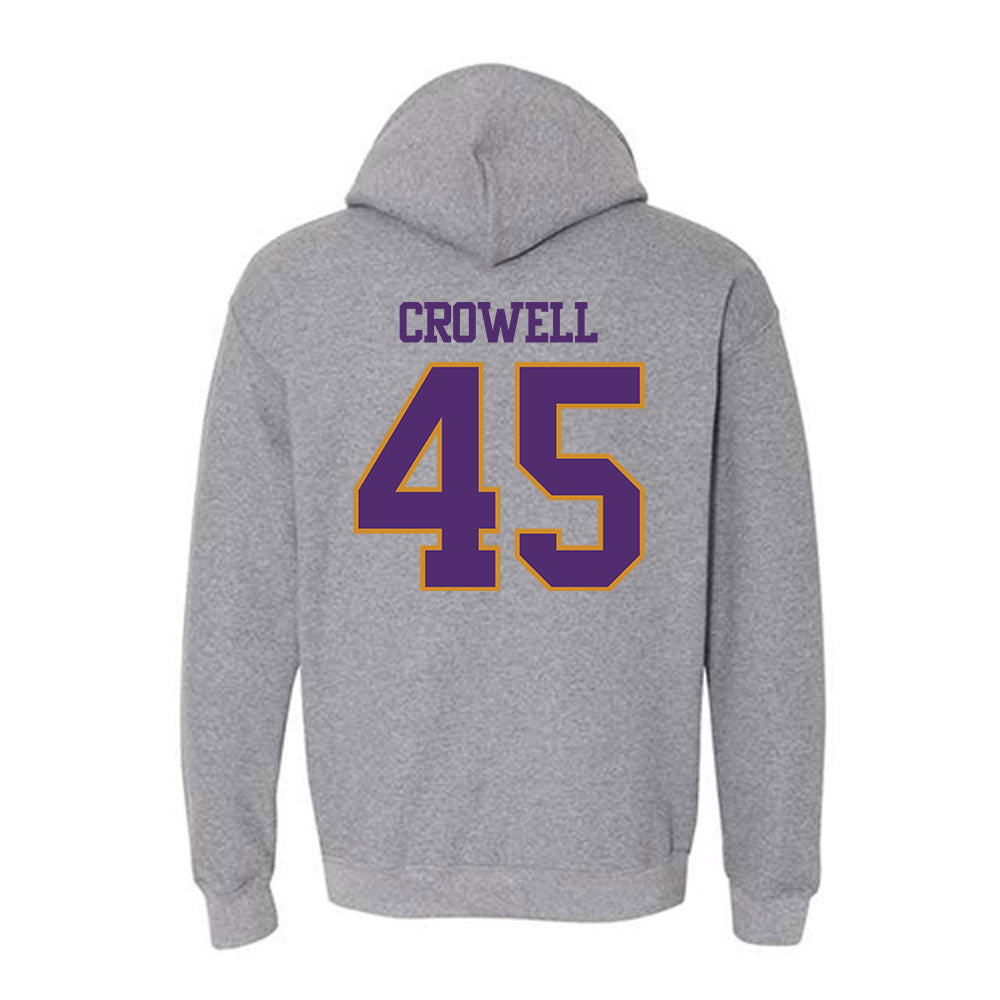 Alcorn - NCAA Football : Dillon Crowell - Classic Shersey Hooded Sweatshirt-1