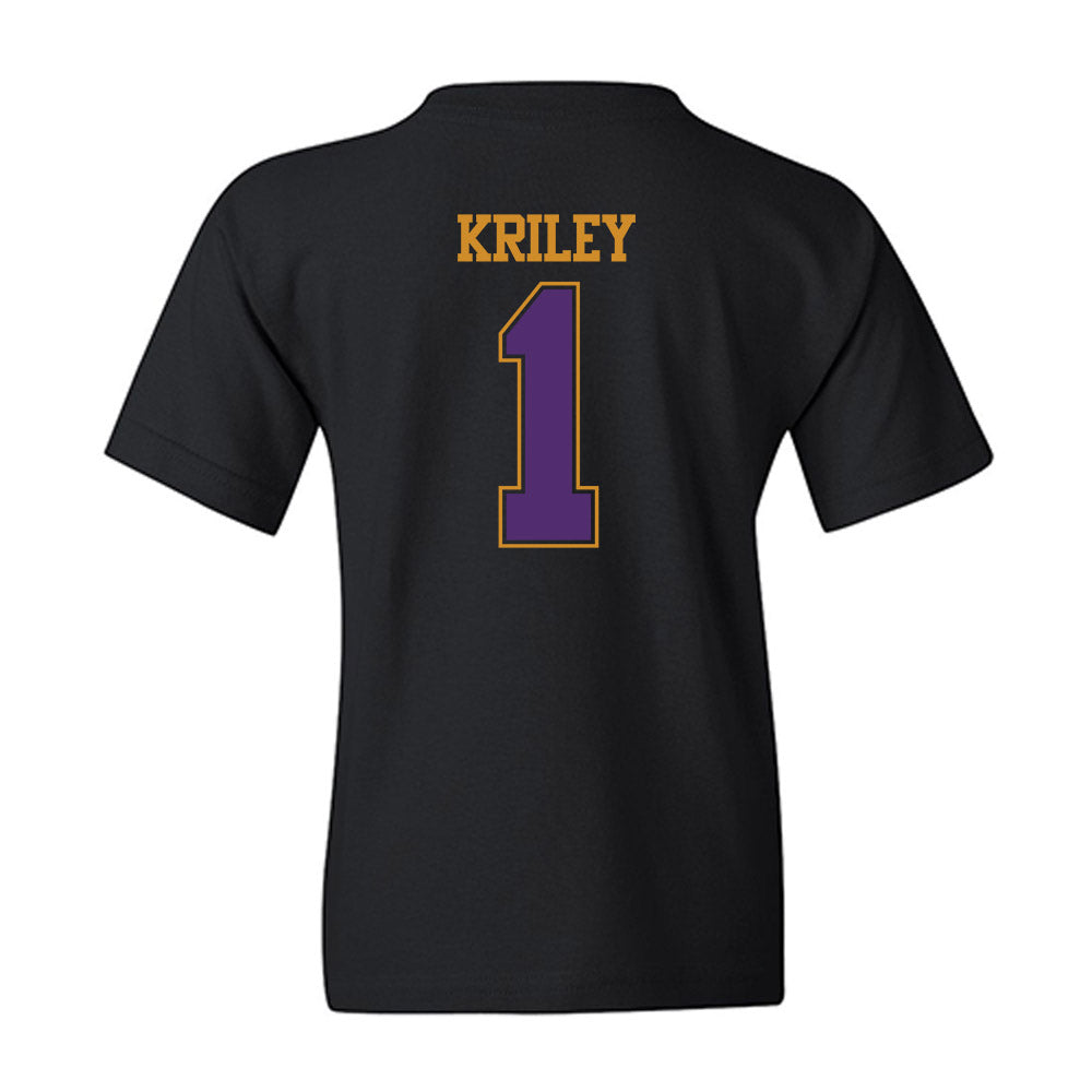 Alcorn - NCAA Baseball : Devin Kriley - Classic Shersey Youth T-Shirt-1