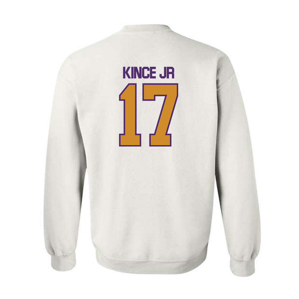 Alcorn - NCAA Football : Patrick Kince Jr - Classic Shersey Crewneck Sweatshirt-1