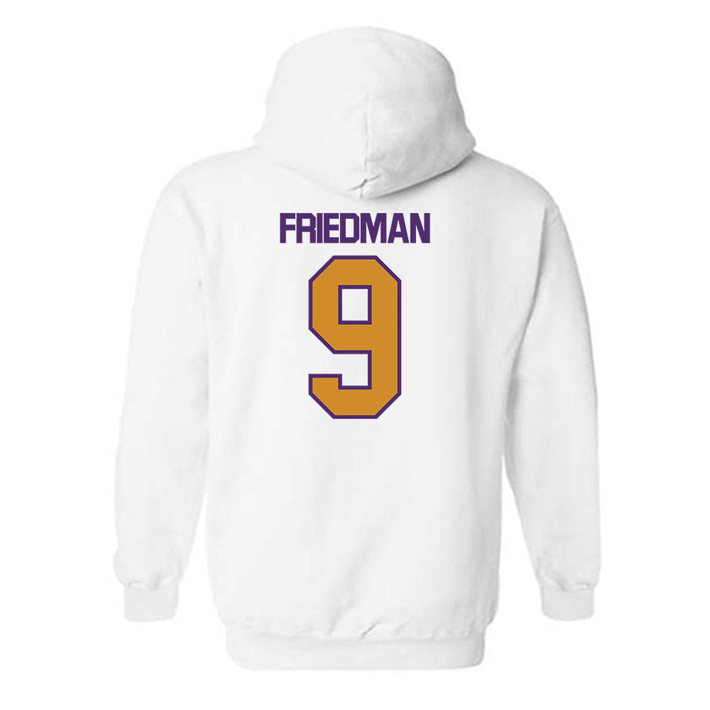 Alcorn - NCAA Baseball : Asher Friedman - Classic Shersey Hooded Sweatshirt-1