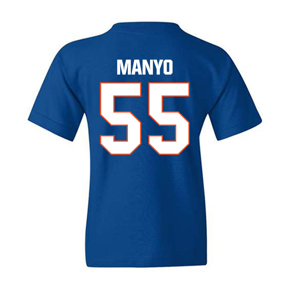 HCU - NCAA Baseball : Tyler Manyo - Classic Shersey Youth T-Shirt-1