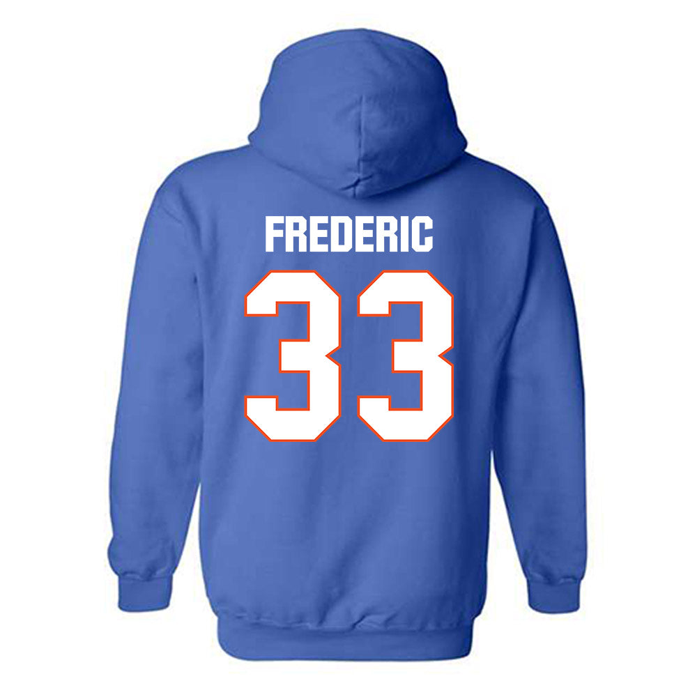HCU - NCAA Football : Logan Frederic - Classic Shersey Hooded Sweatshirt-1