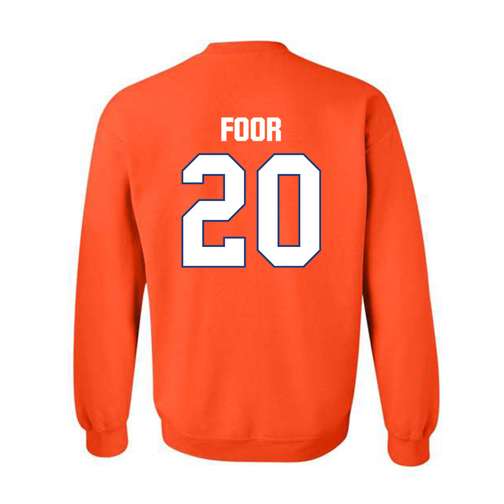 HCU - NCAA Softball : Jaycee Foor - Classic Shersey Crewneck Sweatshirt-1