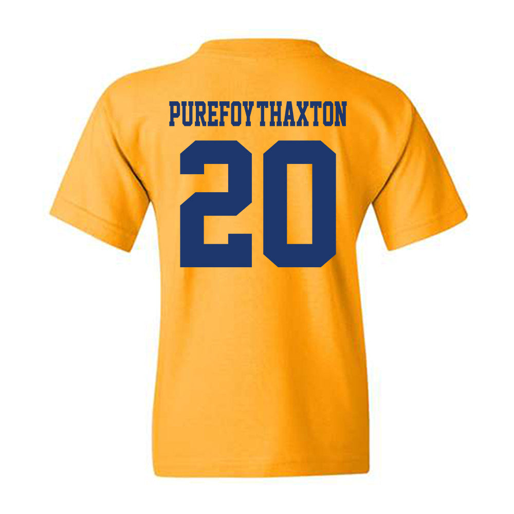 North Carolina A&T - NCAA Football : Jamaal Purefoy-Thaxton - Youth T-Shirt-1