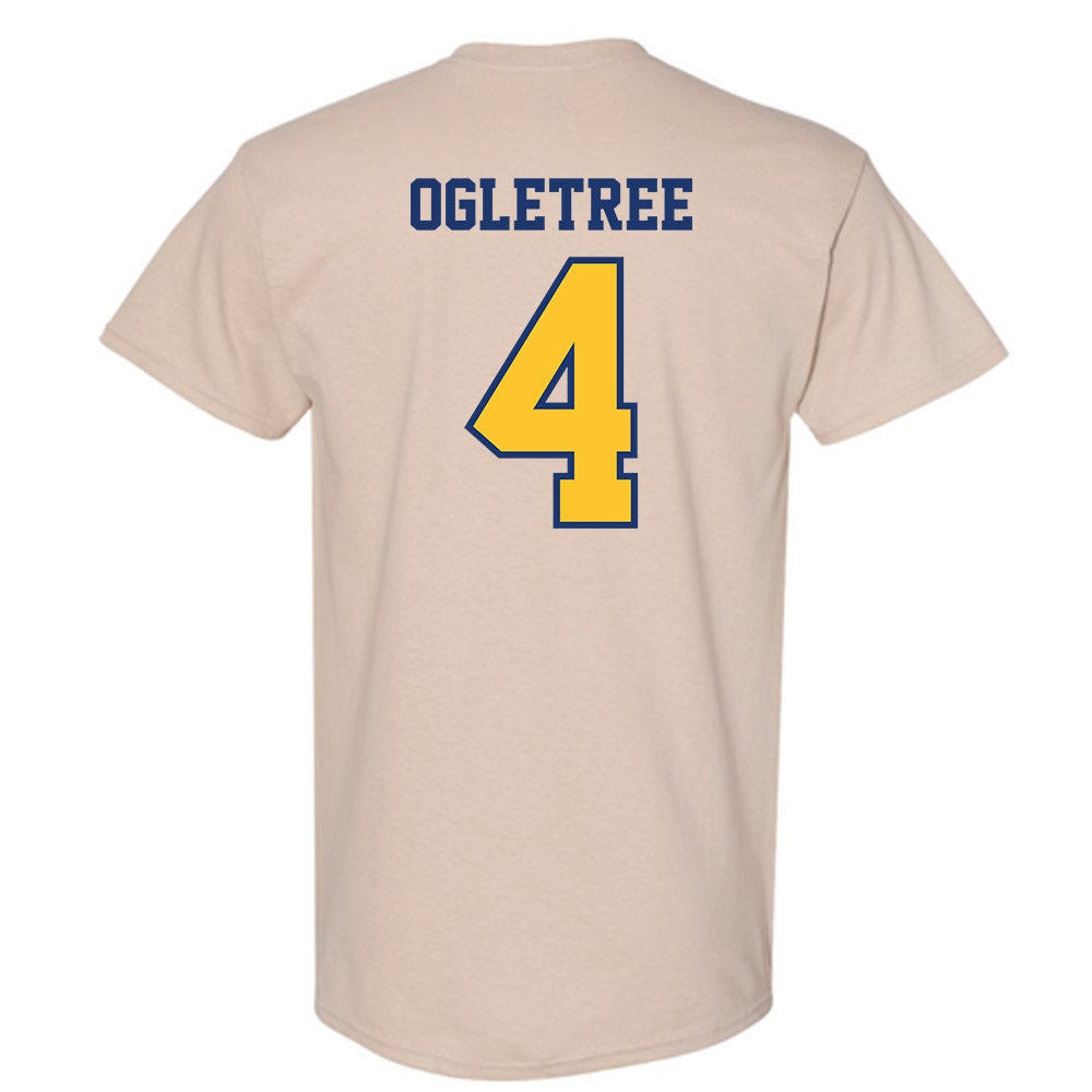 North Carolina A&T - NCAA Men's Basketball : Bryson Ogletree - T-Shirt-1