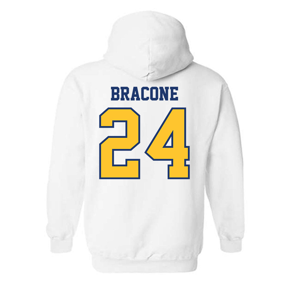 North Carolina A&T - NCAA Women's Basketball : Maleia Bracone - Hooded Sweatshirt-1