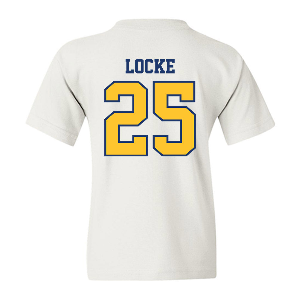 North Carolina A&T - NCAA Women's Basketball : Paris Locke - Youth T-Shirt-1
