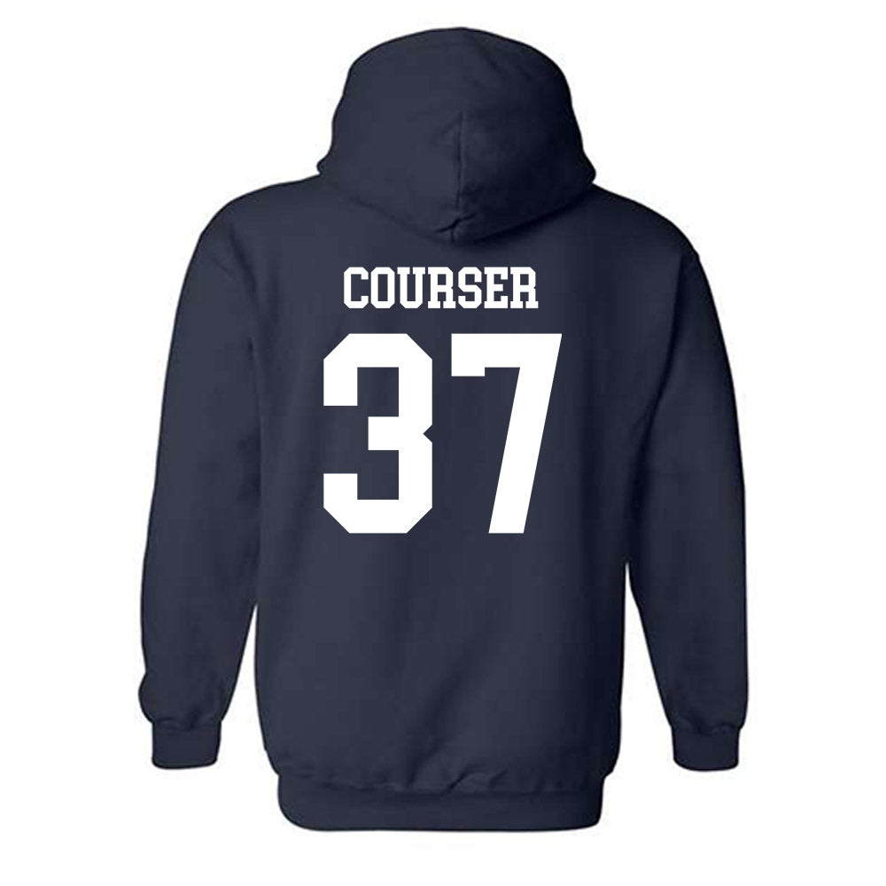 Saginaw Valley - NCAA Football : Brayden Courser - Hooded Sweatshirt-1