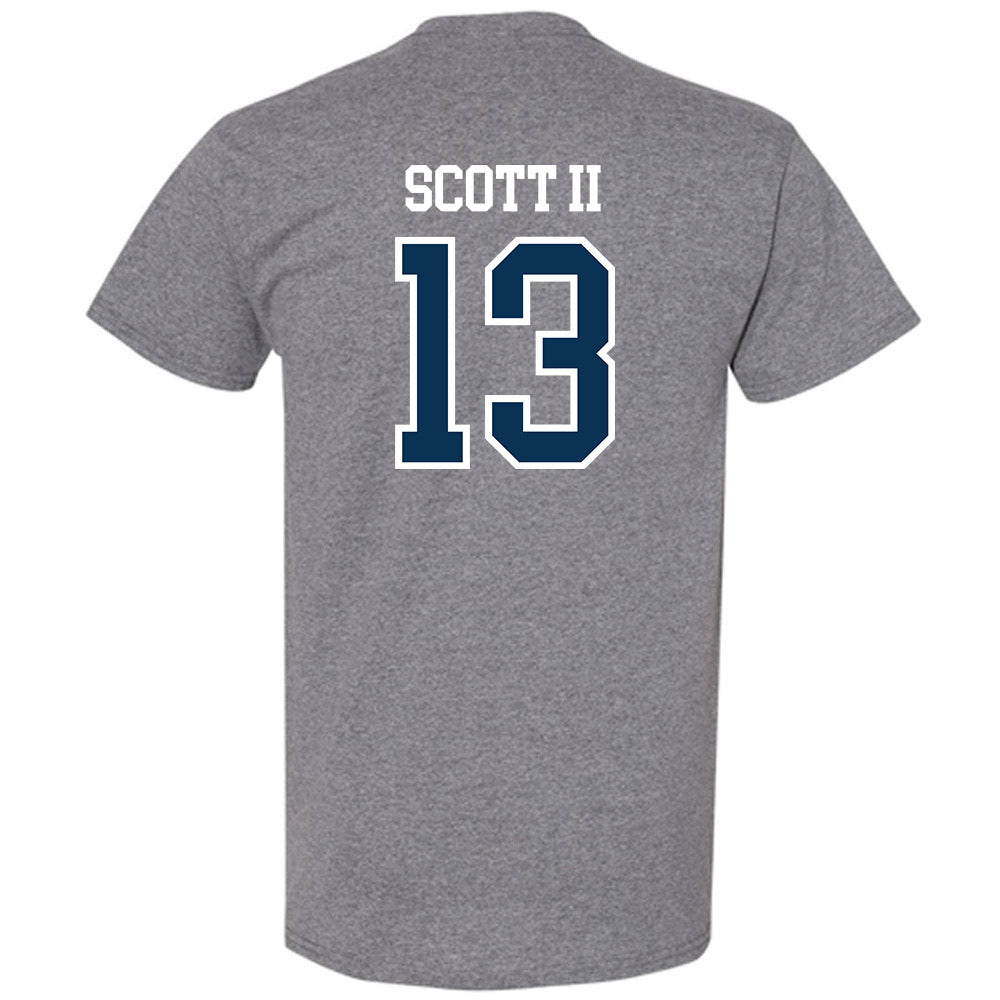 Saginaw Valley - NCAA Men's Basketball : Dontez Scott II - T-Shirt-1