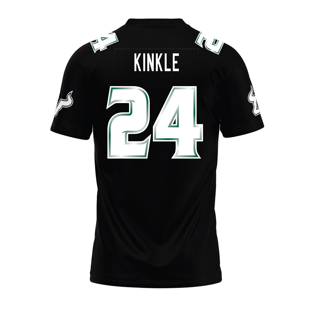 USF - NCAA Football : Tray Kinkle - Black Premium Football Jersey-1