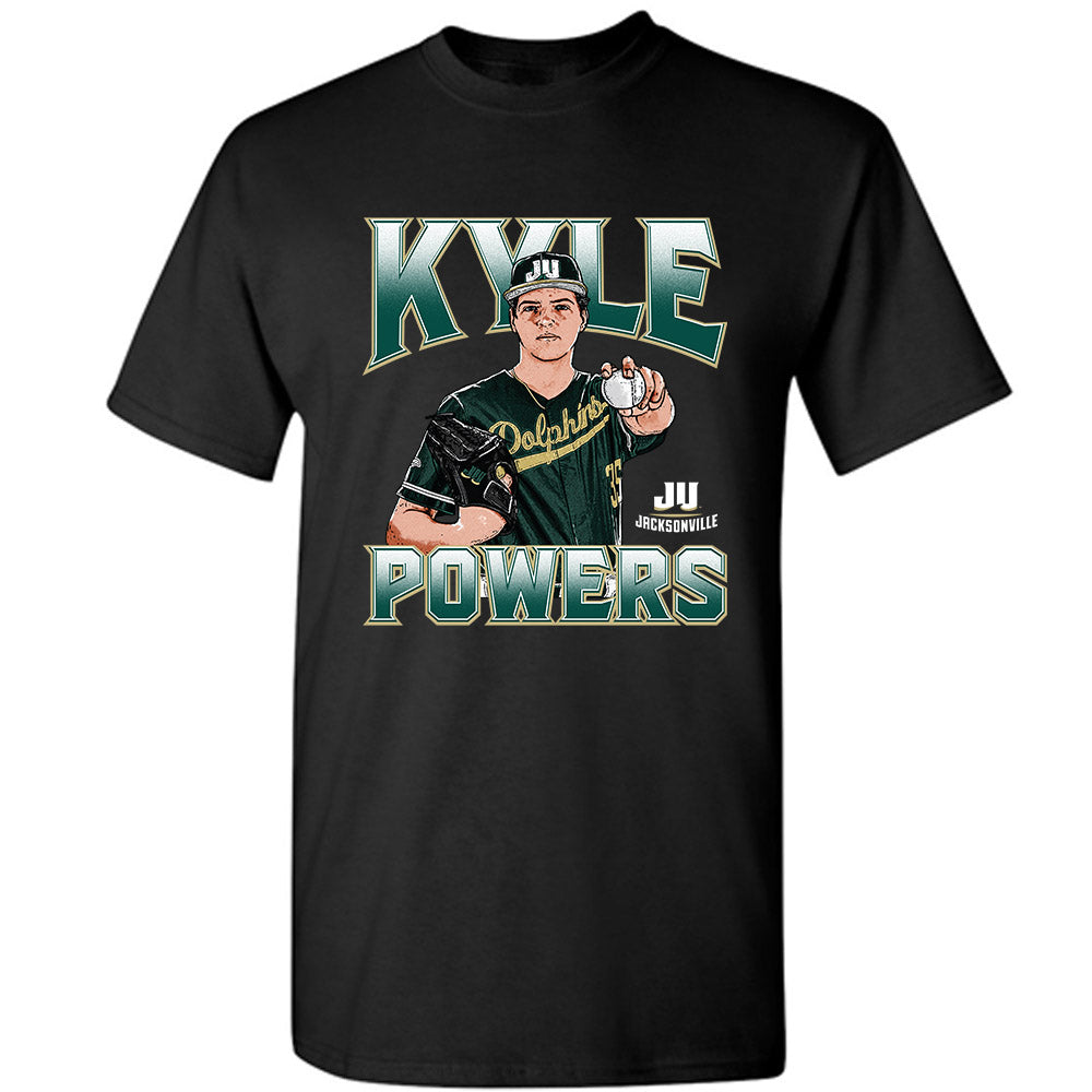 Jacksonville - NCAA Baseball : Kyle Powers - T-Shirt-0