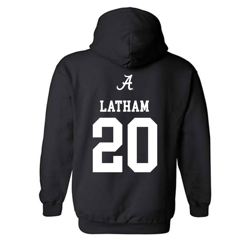 Alabama - NCAA Football : Jah-Marien Latham - Generic Shersey Hooded Sweatshirt-1