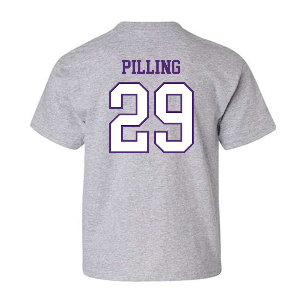 UST - NCAA Men's Ice Hockey : Nathan Pilling - Youth T-Shirt-1