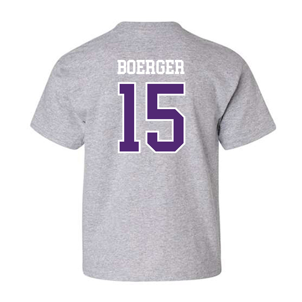 UST - NCAA Women's Ice Hockey : Ella Boerger - Youth T-Shirt-1