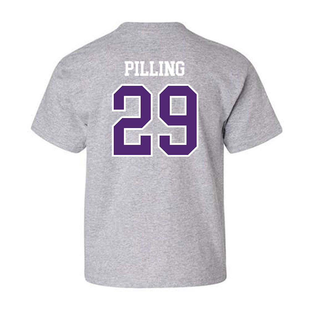 UST - NCAA Men's Ice Hockey : Nathan Pilling - Youth T-Shirt-1
