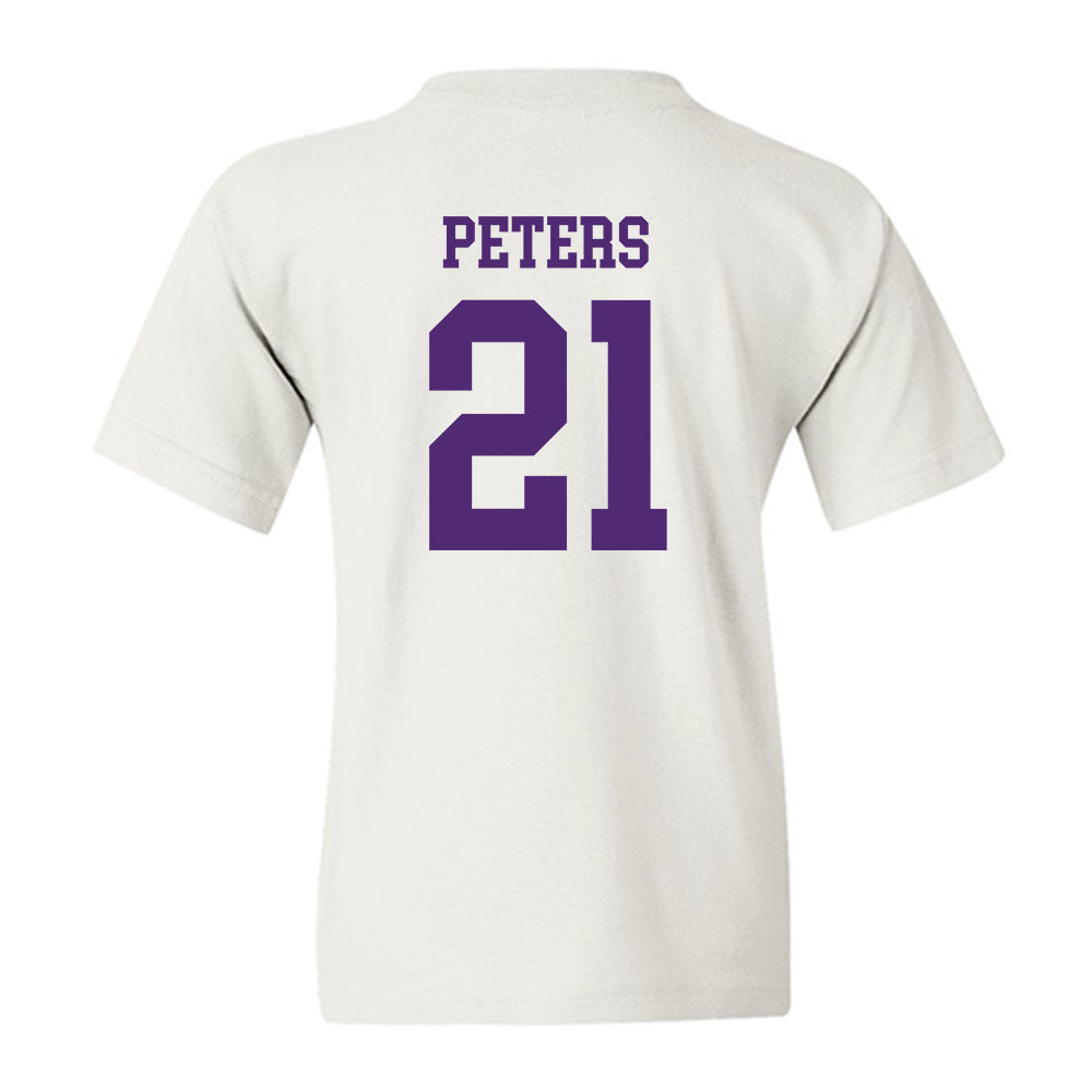 UST - NCAA Men's Ice Hockey : Carson Peters - Youth T-Shirt-1
