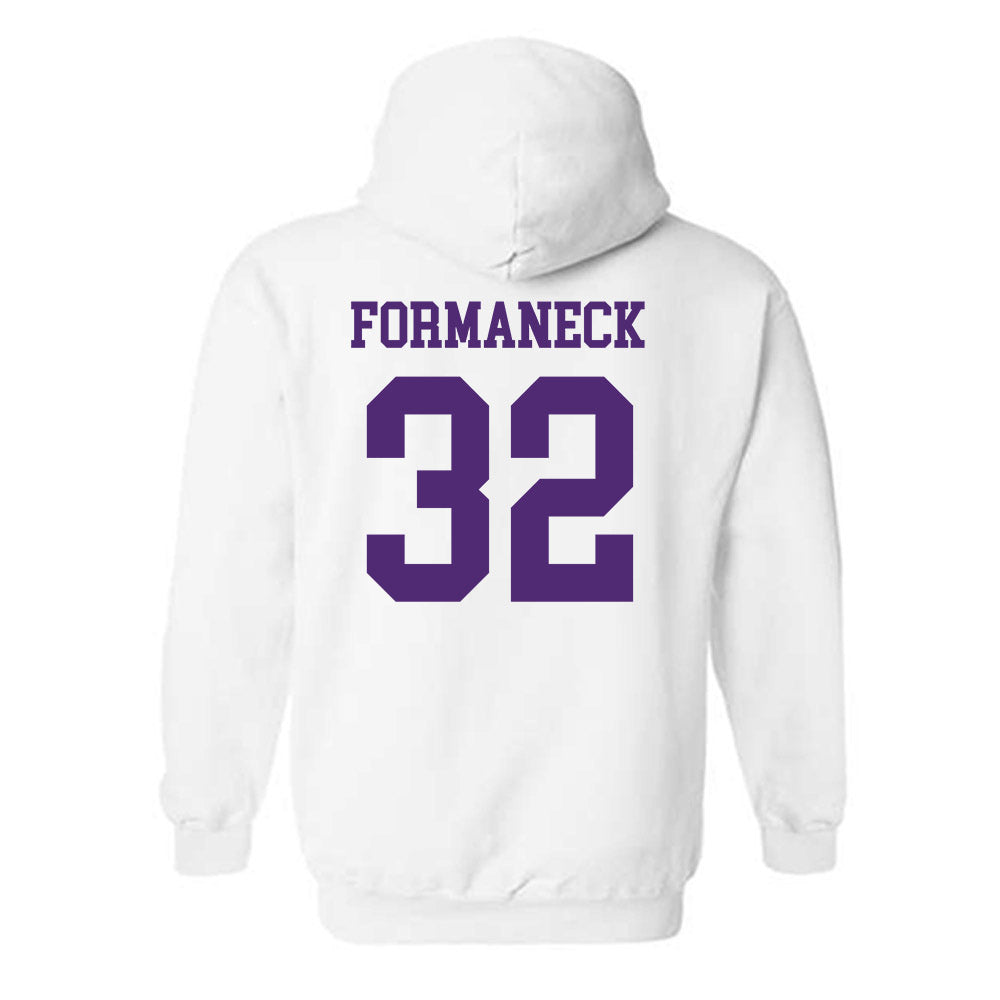 UST - NCAA Baseball : Ezra Formaneck - Hooded Sweatshirt-1